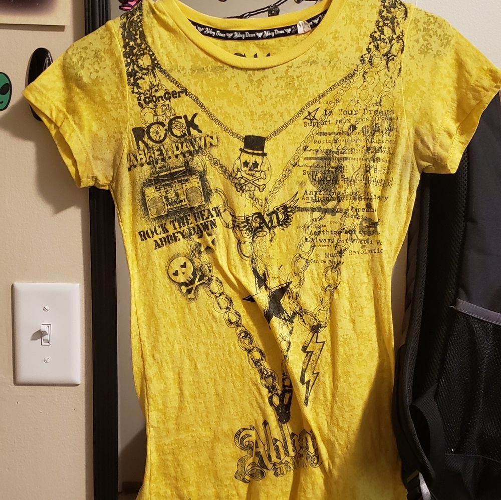 Abbey Dawn Burnout Tee